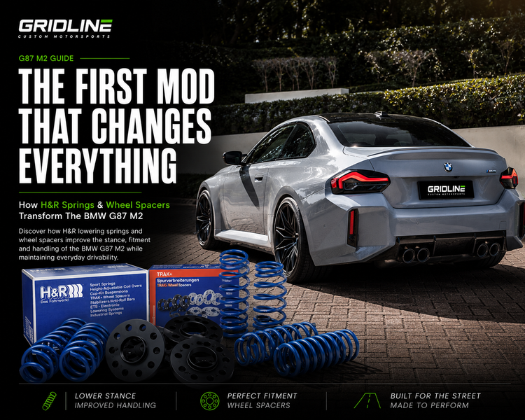 BMW G87 M2 Lowering Springs: The First Mod That Changes Everything