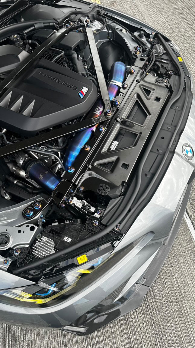 IRL M2 G87 Titanium Front Mount Intakes