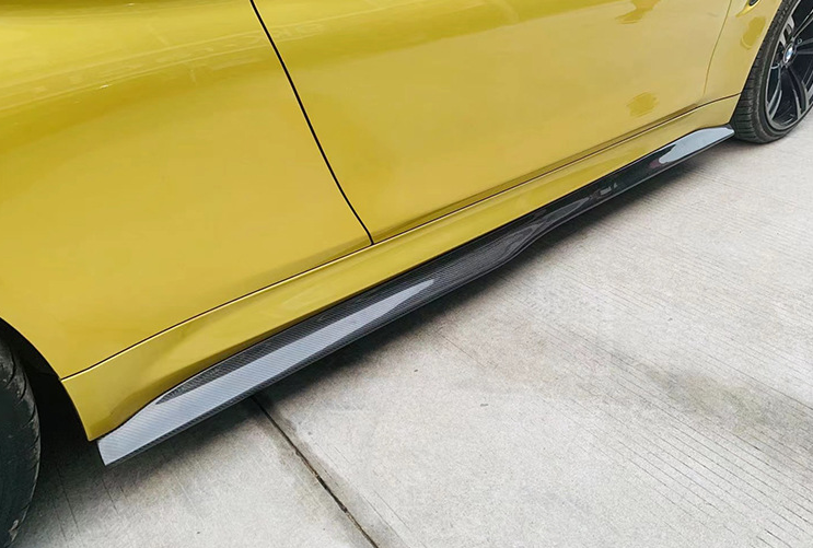 Dry Carbon Fibre MP Style Side Skirts | BMW M4 F82