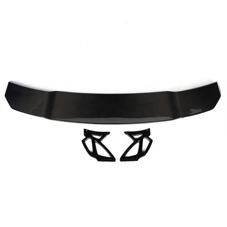 Dry Carbon Fibre V-Type Boot Spoiler with Bracket | BMW M3 M4 F80/F82