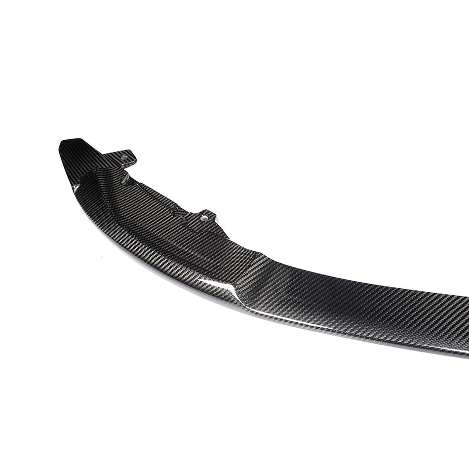 Dry Carbon Fibre MP Style Front Splitter with Corner Extensions | BMW M3 M4 F80/F82