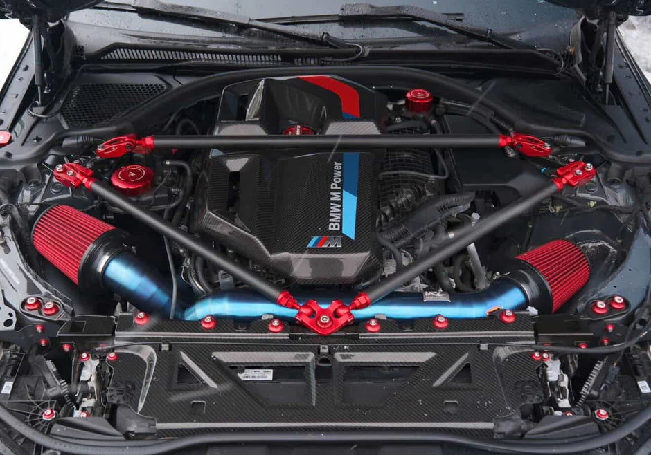 IRL M3 G80/G81 Top Mount Titanium Intake