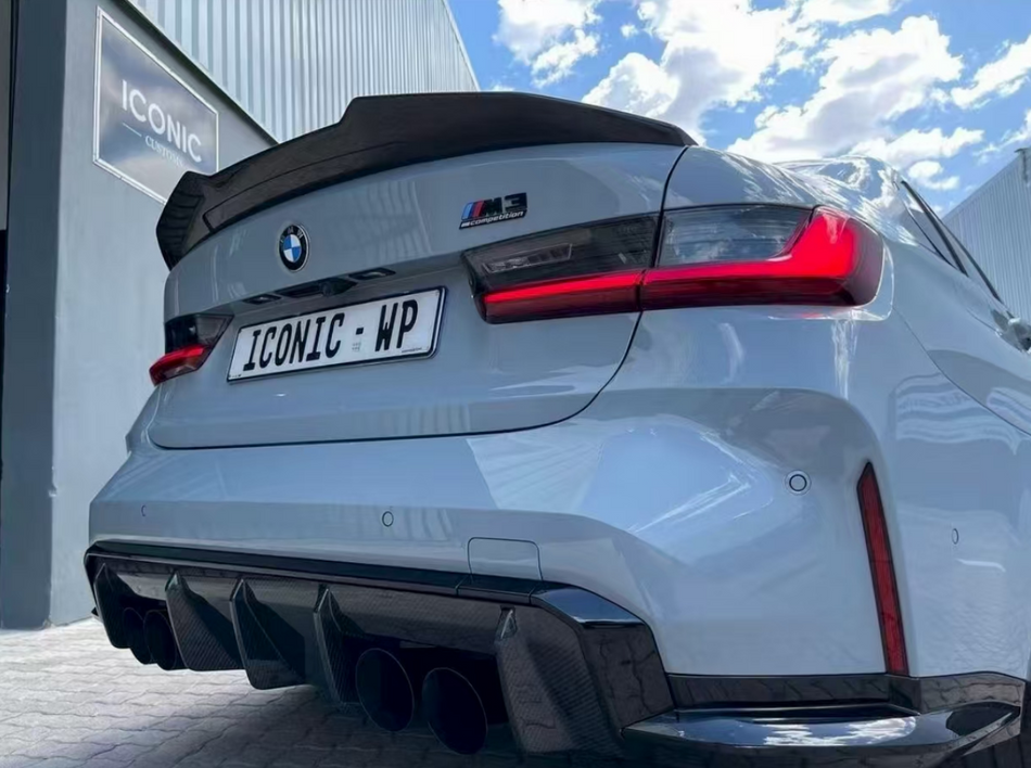 PSM Style Pre Pregged Dry Carbon Fibre Spoiler for BMW M4 G82/G83