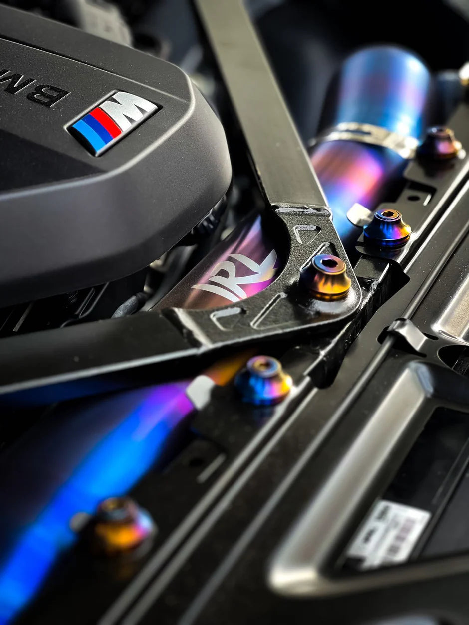 IRL M2 G87 Titanium Front Mount Intakes