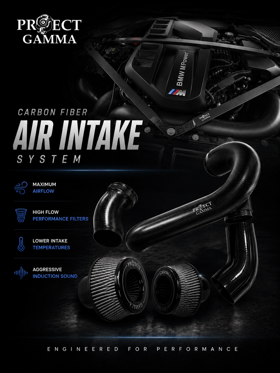 Project Gamma Carbon Intake System – BMW M2 M3 M4 G-Series