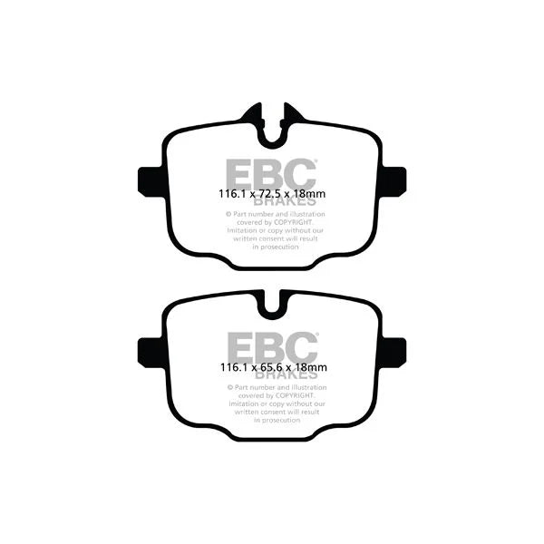 EBC Redstuff Rear Pads BMW M4 G82/G83 2021+