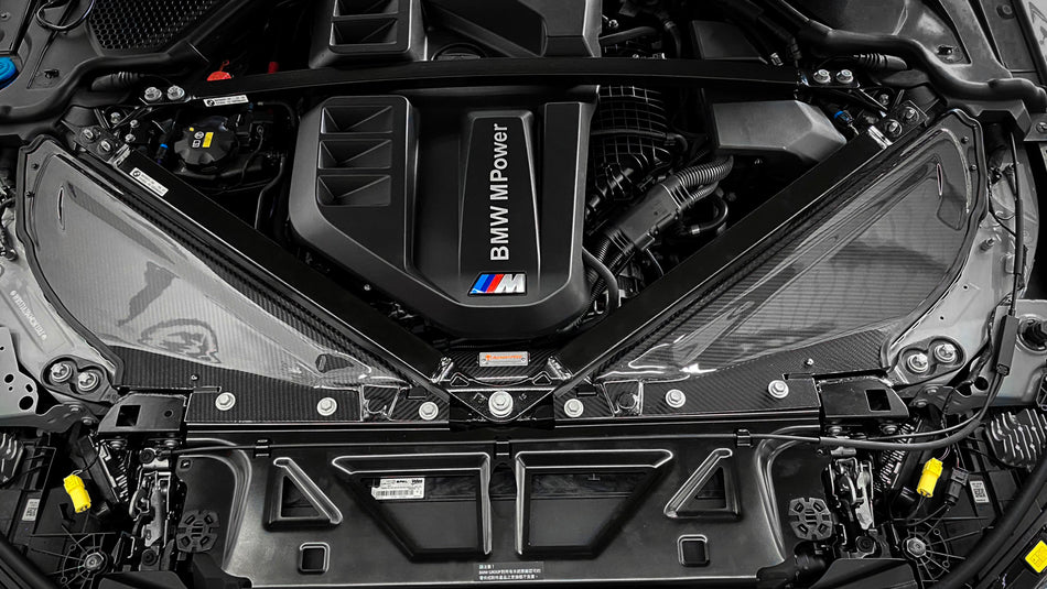 G8X M 3/4 (S58) Carbon Fibre cold air intake   (carbon fibre tube & Cover + aluminium base)