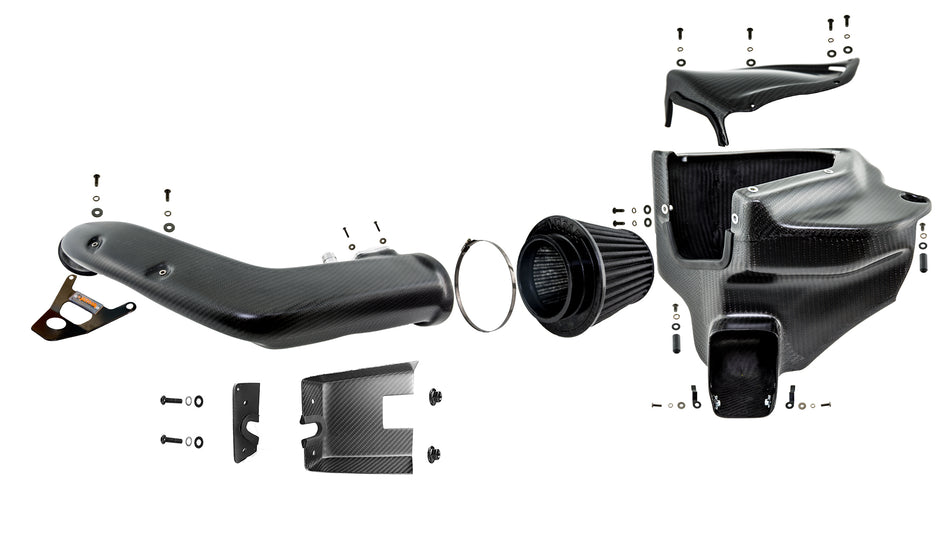 F87 M2 (N55) carbon fiber airbox